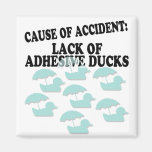 Lack of Adhesive Ducks Humour magnets