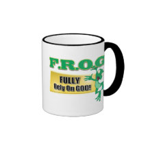 L'ACRONYME CHRÉTIEN DE GRENOUILLE SE FONDENT ENTIÈ TASSES À CAFÉ