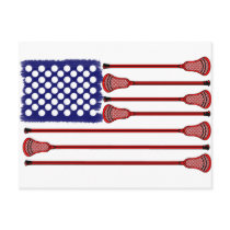 Lacrosse AmericasGame Postcards