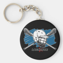 Lacrosse Attitude Keychains