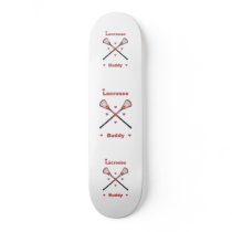 Lacrosse Buddy Skateboard Decks