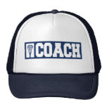 Lacrosse Coach - blue Trucker Hats