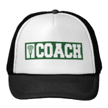 Lacrosse Coach - green Hat