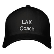 Lacrosse Coach Hat Embroidered Hat