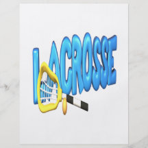 Lacrosse Custom Flyer