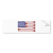 Lacrosse Designs AmericasGame2 Bumper Sticker