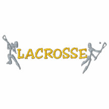 Lacrosse Embroidered Dark Polo Shirt