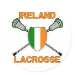 Lacrosse Flag Ireland new Sticker