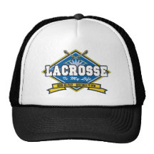 Lacrosse is My Life Trucker Hats