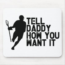 Lacrosse Lax Daddy mousepads
