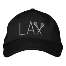 Lacrosse LAX Embroidered Lacrosse Sticks Cap Embroidered Hat