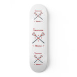 Lacrosse Mama Hearts skateboards