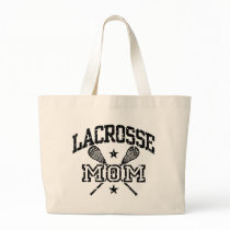 Lacrosse Mom Tote Bags