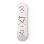 Lacrosse Mom Hearts skateboards
