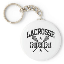 Lacrosse Mom Keychain