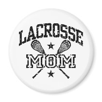 Lacrosse Mom Magnet