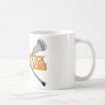Lacrosse My Other Stick mugs