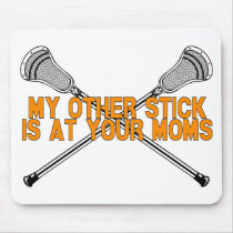 Lacrosse My Other Stick mousepads