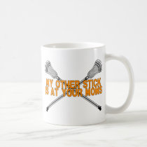 Lacrosse My Other Stick mugs
