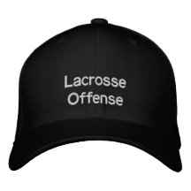 Lacrosse Offence Hat Embroidered Hats