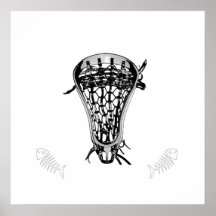 Lacrosse Pass Fish Print
