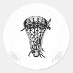 Lacrosse Pass Fish Sticker