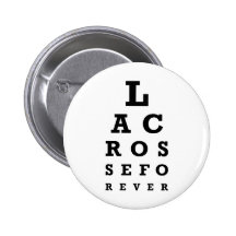 Lacrosse pour toujours badges avec agrafe