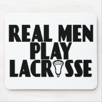 Lacrosse Real Men mousepads