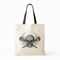 Lacrosse Skull - Grey