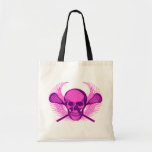 Lacrosse Skull - Purple Bags