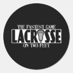 Lacrosse un autocollant le plus rapide