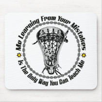 Lacrosse Your Mistakes (no bkg) mousepads