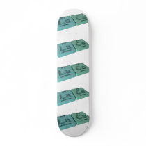 Lacs as La Lanthanum and Cs Caesium Skateboard Decks