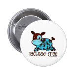 Lactose Free Blue Button