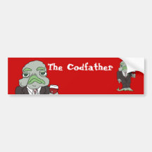 L'adhésif pour pare-chocs de Codfather Autocollant Pour Voiture