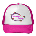 LADIES BUTTERFLY KISSES CAP HAT