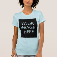 Ladies Dark Basic T-Shirt Template