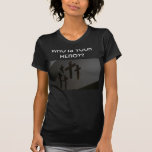 Ladies Dark  Who is Your Hero T'S T-shirts