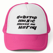 Ladies Dubstep Music makes me horny Mesh Hat