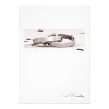 Ladies Entwined Rings BL- Civil Partnership Invite