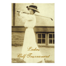 Ladies Golf Tournament Invitations