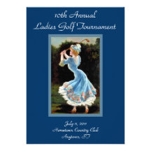 Ladies Golf Tournament Invitations