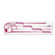Ladies Handgun League Bumper Sticker