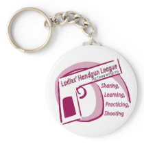 Ladies Handgun League Keychain