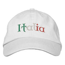 Ladies Italia baseball hat for Calcio fans