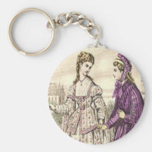 Ladies of fashion keychains