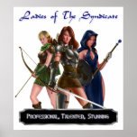 Ladies of The Syndicate #4 posters