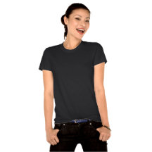 Ladies Organic T-Shirt (Fitted) Black