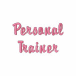 Ladies "Personal Trainer" Embroidered Polo embroidered shirts