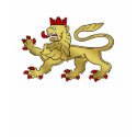 Ladies Rampant Lion emblem - Lion Shield t-shirts